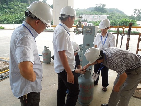 旷远能源开展国庆节前燃气安全检查